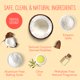 thumbnail image 2 of Bombas de baño Laki Naturals Coco Tropical 2 unidades, 2 of 7