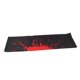 thumbnail image 2 of cubierta de skateboard papel de lija agarre cinta griptape hoja 84 x 23 cm negro y rojo, 2 of 5
