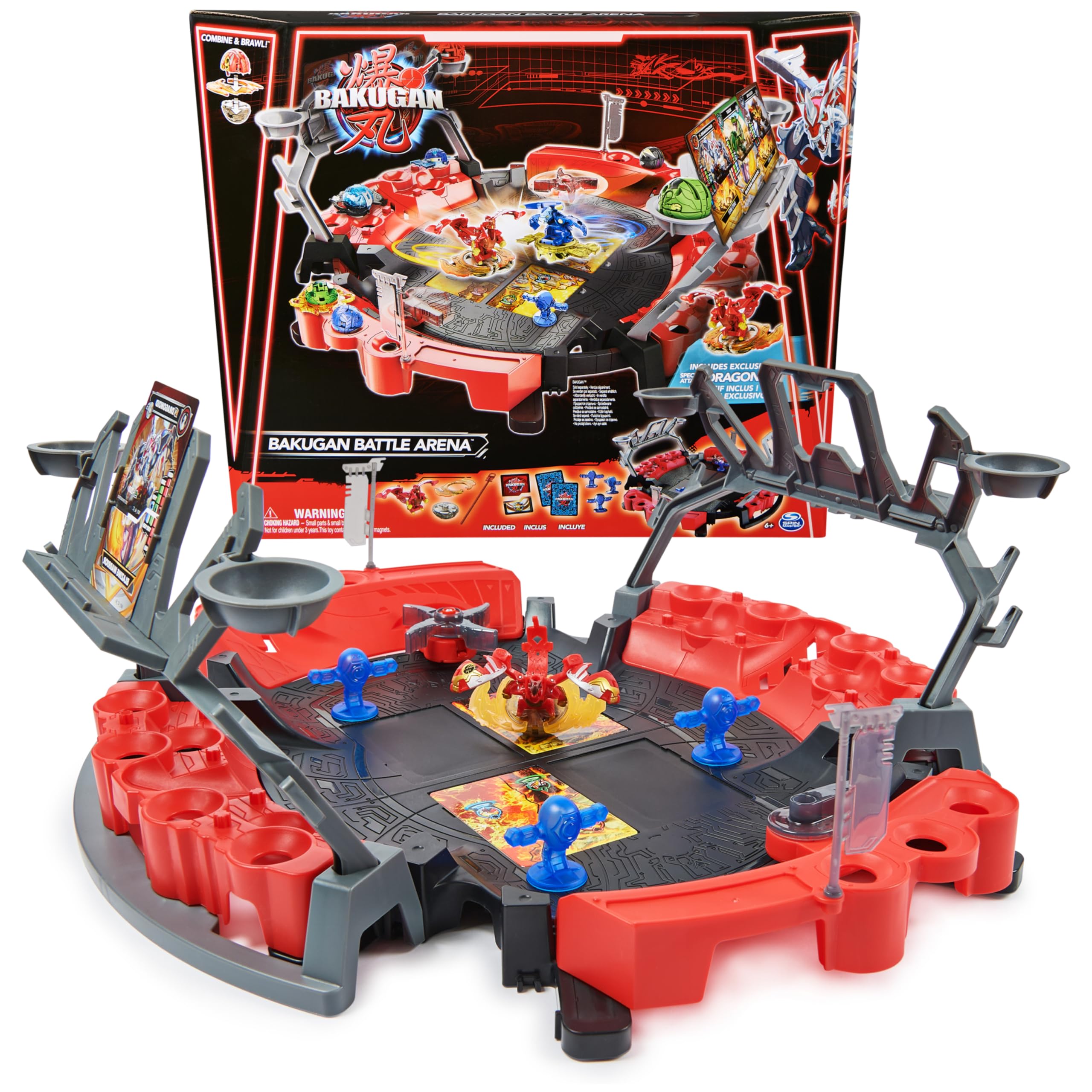 Toy Bakugan Battle Arena Con Dragonoide De Ataque Especial