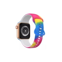 Genérico - Correa Diseño Compatible Iwatch Apple Watch 42/44/45Mm Tricolor