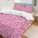 thumbnail image 1 of Pink Gorilla Tag Comforter Set Soft 3 Pcs Twin Bedding Sets Thicken for All Season, 1 of 5