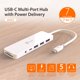 thumbnail image 2 of Minihub USB-C j5create JCD373 con HDMI 4K, 2 puertos USB 3.1 de 5 Gbps, 2 of 7