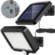 thumbnail image 1 of Lámparas solares para exterior, lámpara solar exterior de 56 LED con detector de movimiento, impermeable IP65, ángulo de iluminación de 120°, lámpara solar de pared para jardín con cable, 1 of 8