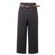 thumbnail image 2 of Pantalones Gruesos de Mujer con Corte Recto y Suelto, Casuales, Color Café, 2 of 16