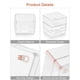 thumbnail image 5 of Organizador de cajones SMARTAKE, 22 piezas, transparente, con almohadillas antideslizantes, 5 of 8