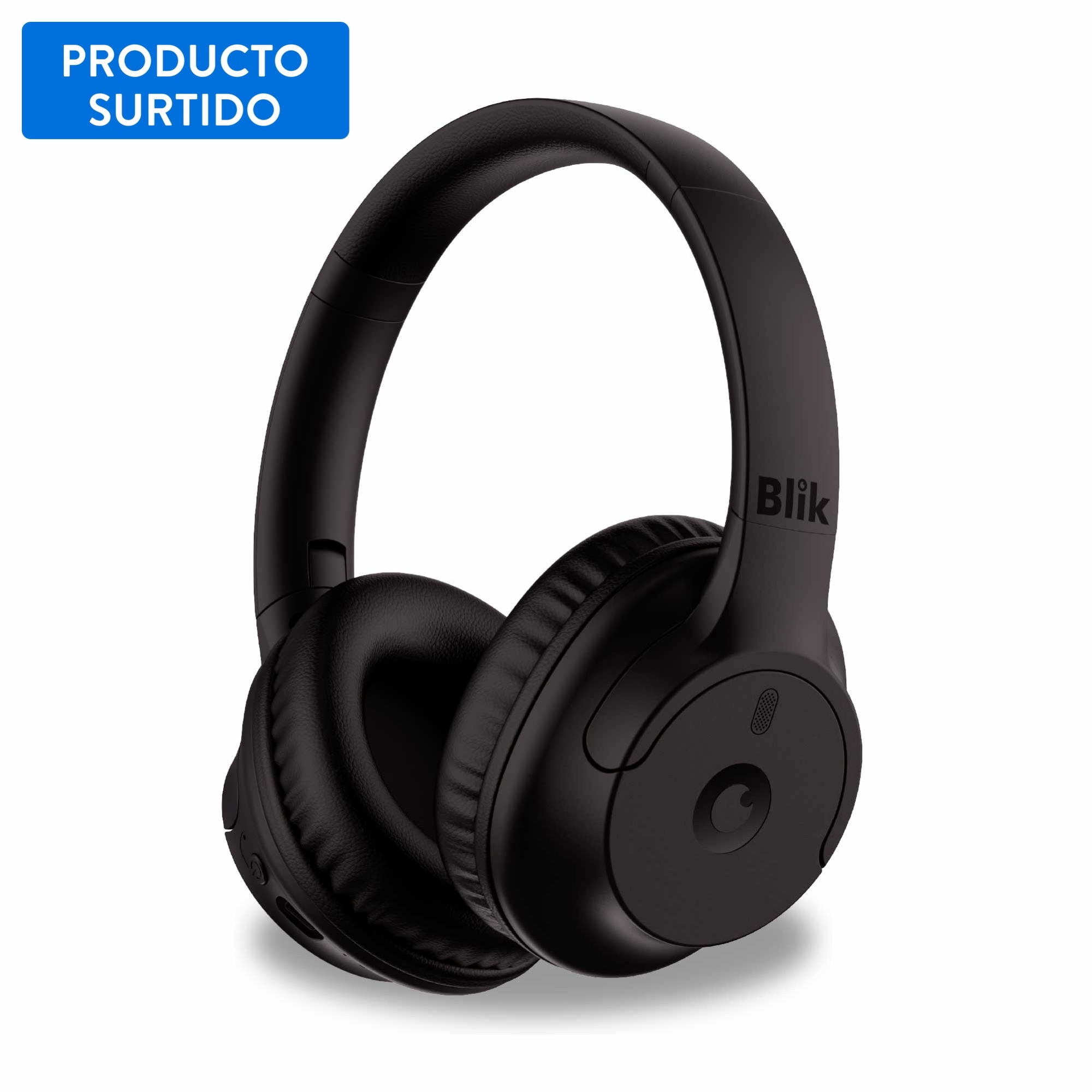Blik - Audífonos Over Ear Soul 250 Bluetooth - Aux - Usb-C Negro