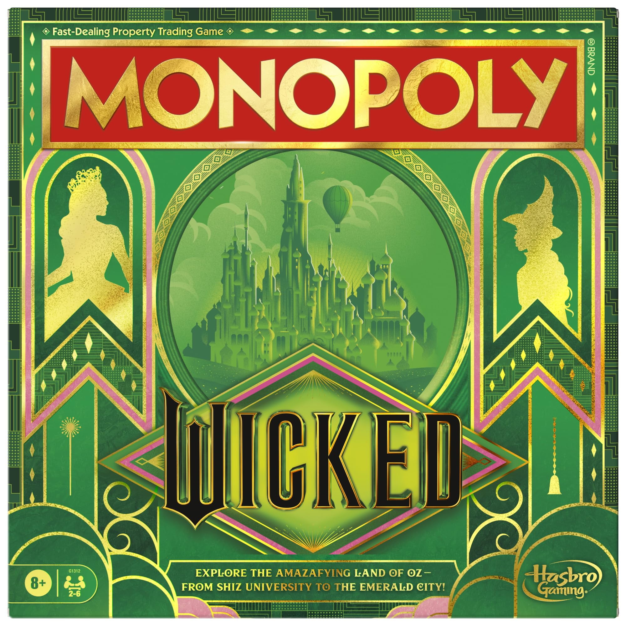 Juego De Mesa Monopoly Wicked Edition