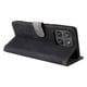 thumbnail image 4 of Funda Billetera para Motorola Moto Edge 5G 2025 con Soporte - Cartera de Cuero con Ranuras Negro, 4 of 5