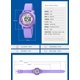 thumbnail image 4 of Reloj Carlien para mujer, LED digital, militar, impermeable, azul, 4 of 7