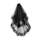 thumbnail image 5 of Tocado De Velo De Novia, Velo De Halloween Para Accesorios Fotográficos De Fiesta De Actuación En El Escenario, 5 of 5