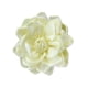 thumbnail image 4 of Broche de flores de tela, elegante broche para el cabello con flores, broche de flores de satén de color rosa para fiestas, banquetes, accesorios de r Beige, 4 of 5