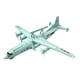 thumbnail image 5 of Modelo de aviación 4D a escala 1:240, avión de juguete blindado en miniatura para montar DIY, avión de juguete para adultos y niños, regalo , 200 aire temprano, 5 of 5