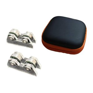 Ioensy - 2 Comprobadores De Rectitud Para Billar, Equipo De Reparación De Barras, Herramienta De Inspección Para El Hogar, Transparente