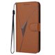 thumbnail image 4 of Funda Cartera Fibra de Carbono para Motorola MOTO G05 con Soporte y Cierre Magnético Marrón, 4 of 6