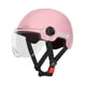 thumbnail image 1 of Casco De Moto Ligero Cómodo Transpirable Verano Media Cara Casco Rosa, 1 of 5