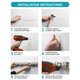 thumbnail image 5 of Garage Storage Systems - Soporte para fregonas y escobas HOME IT, color blanco roto, 5 of 7