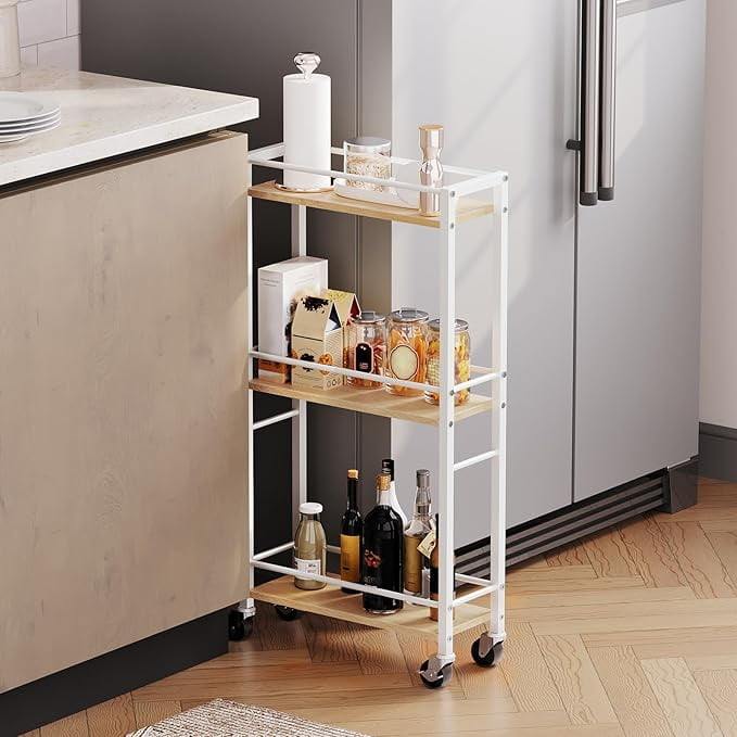 Df Home - Carro Organizador Angosto Con Ruedas 41 Cm