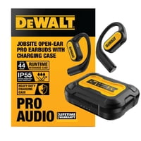 Audífonos Dewalt Abiertos Bluetooth 5.3 Con 44 Horas De Duración