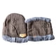 thumbnail image 2 of Gorro Y Cuello Conjunto Unisex Café Oscuro - Shopyclick, 2 of 2