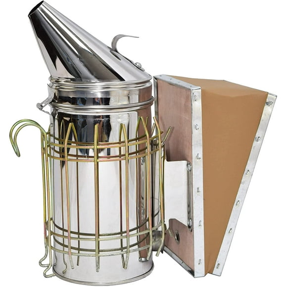 Ahumador Vivo Bee Hive Acero Inoxidable con Protector Térmico