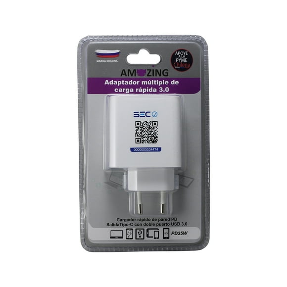 AMAZING CARG. CERT. 2 USB - TYPE C AMA