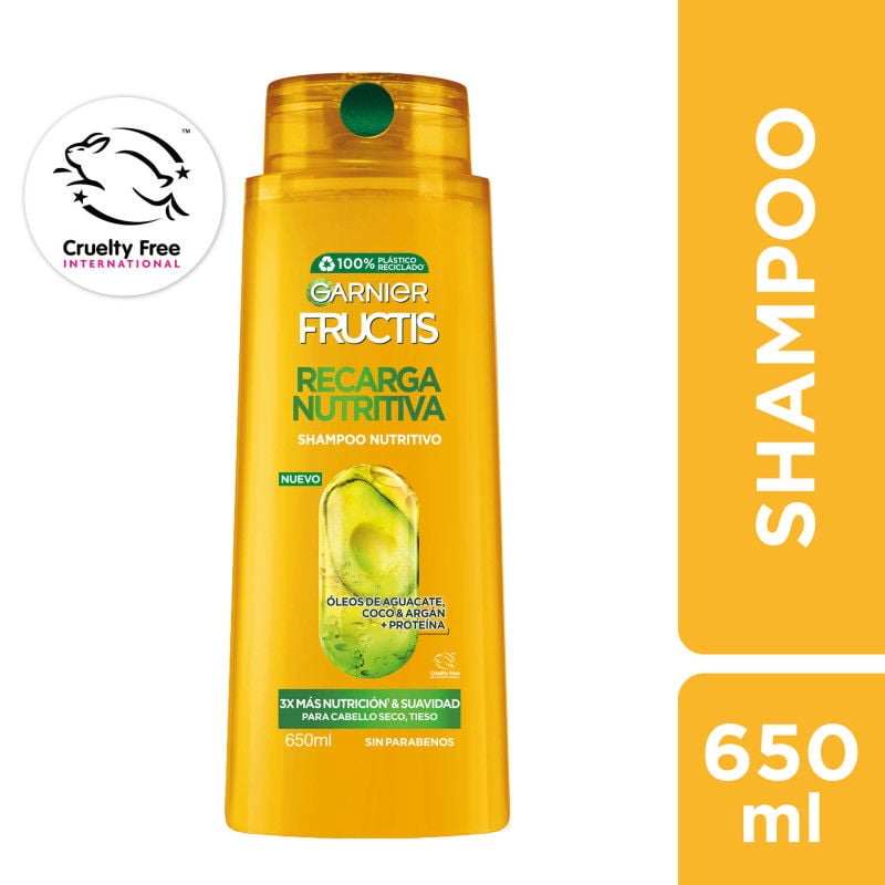 Shampoo Oil Repair Recarga Nutritiva 650ml 650 ml Fructis