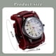 thumbnail image 4 of Accesorios Reloj de Cuero Retro Personalizado Pulsera de Cuero Ajustable para Hombre, 4 of 5