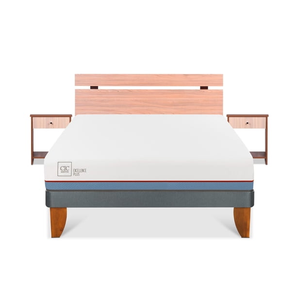 Cama Europea Excellence Plus 2 Plaza Base Normal
