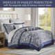 thumbnail image 2 of Juego de ropa de cama Madison Park Queen 12 piezas color azul marino, 2 of 7