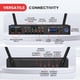 thumbnail image 5 of Sistema de Micrófonos Pyle PDWM813BK Inalámbrico con Bluetooth, 5 of 7