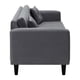 thumbnail image 5 of Sofa New Retro 3C + 2 Pouf Felpa 00 Gris, 5 of 6
