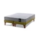 thumbnail image 2 of Cama Europea Zen Best 2 Plazas Colchon Resortes Base Dividida Tela Verde, 2 of 6