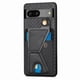 thumbnail image 3 of Funda Resistente para Google Pixel 7A con Tarjetero y Soporte, Diseño Magnético Negro, 3 of 5
