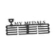 thumbnail image 2 of Colgador De Exhibición Para Medallas De Hierro Con Tornillos, Estante Fácil De Instalar, Soporte Para Medallas MY MEDAL, 2 of 5
