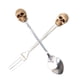 thumbnail image 5 of 1pc Skull Skeleton Tenedor Juego De Cucharas De Acero Bonito Regalo Para Cumplea?os Navidad, 5 of 5
