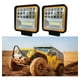 thumbnail image 2 of X2 Luces Foco Neblinero Led 126w Ojo Angel Auto Moto Camion, 2 of 2