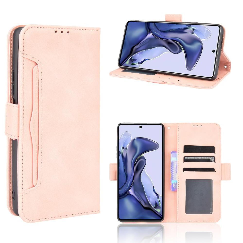 Foxdock - Funda Cartera Magnética Para Xiaomi Mi 11t/11t Pro- Tarjetero Desmontable, Cuero Pu, Soporte