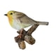 thumbnail image 1 of Colgador De Pájaros En Una Rama Para Colgar Azulejos Al Aire Libre Gancho De Pared De Resina Para Bata Caqui 11x4x9,5 Cm, 1 of 3
