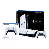 Consola Sony Playstation 5 Slim Edición Digital + Control Dualsense Adicional Blanco