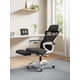 thumbnail image 2 of Silla Oficina Ejecutiva Gamer Con Reposa De Pie Reclinable Color Blanco Cuero Sintético, 2 of 8