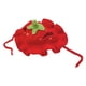 thumbnail image 4 of Sombrero Para Mascotas Sombrero Hecho A Mano Sombrero De Gato Adorable Ajustable Para Cachorro Gatito Fondo Rojo Verde, 4 of 5