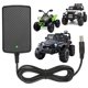 thumbnail image 1 of Cargador de 24 V 1000 mA para juguetes de coche para niños con pantalla LED, 1 of 6