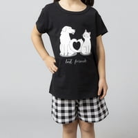 Flores - Pijama Niña 2P M/Corta - Short 33557-2