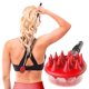 thumbnail image 1 of Rascador Back Scratcher con forma de cactus, extensible, 62,23 cm, color rojo, 1 of 9