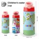 thumbnail image 2 of Aventura con los ChoopiesBotella de Agua con Tapa Pop Top de Un Toque, Acero Inoxidable, a Prueba de Fugas, para Deportes, Botella Infantil rosa 12 oz, 2 of 6