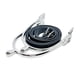 thumbnail image 1 of Espuelas SanBluff para mujer de 15 mm con recubrimiento cromado y correas, 1 of 5