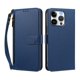thumbnail image 3 of Funda con Billetera para [iPhone 15 Pro] con Bolsillo Zipper y Tarjetero Azul, 3 of 6