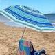 thumbnail image 2 of Sombrilla Reclinable 2.20 Mts Diametro Playa Camping Diseño Rayas Colores Varios, 2 of 2