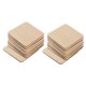 thumbnail image 3 of 20pcs / Set Recortes De Madera Inacabada Piezas De Madera Cuadradas En Blanco Para Artesanías, 3 of 6