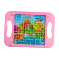 Magideal - Laberinto De Bolas, Regalo Creativo Para Niños, Rompecabezas, Laberinto De Bolas, Ligero, Desarrollo, Equilibrio, Juguete Interactivo, Laberinto De Inteligencia, Juguete Para Adultos Rosado